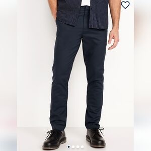 Men's Navy Tech Slim Pants